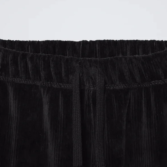 Kid's Zara Black Wide Leg Relaxed Fit Joggers - Picture 2 of 2